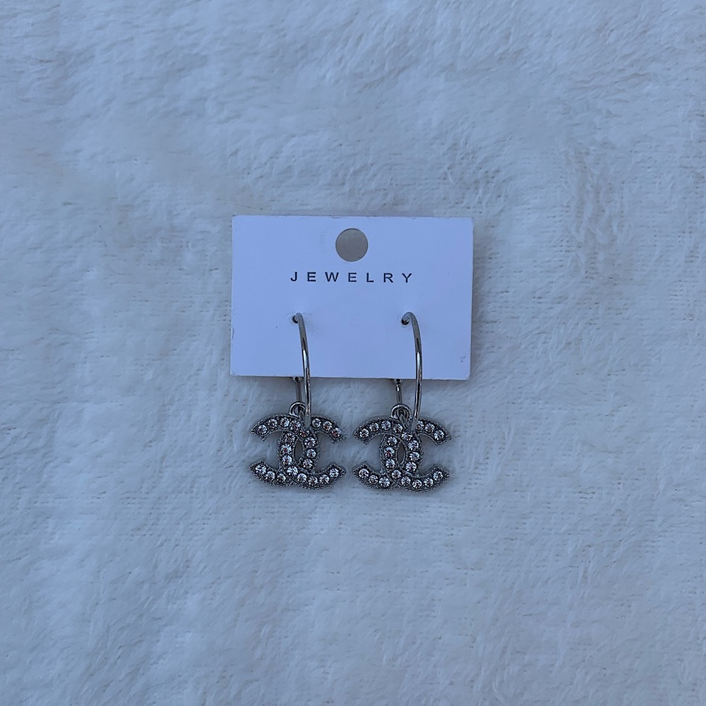 rhinestone hoops